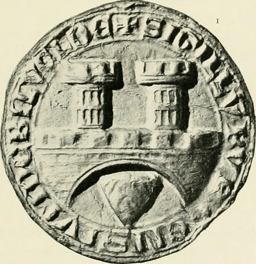 An illustration from Bau- und Kunstdenkmäler von Westfalen. Im Auftrage des Provinzial-Verbandes der Provinz Westfalen, 1897, leaf 22
