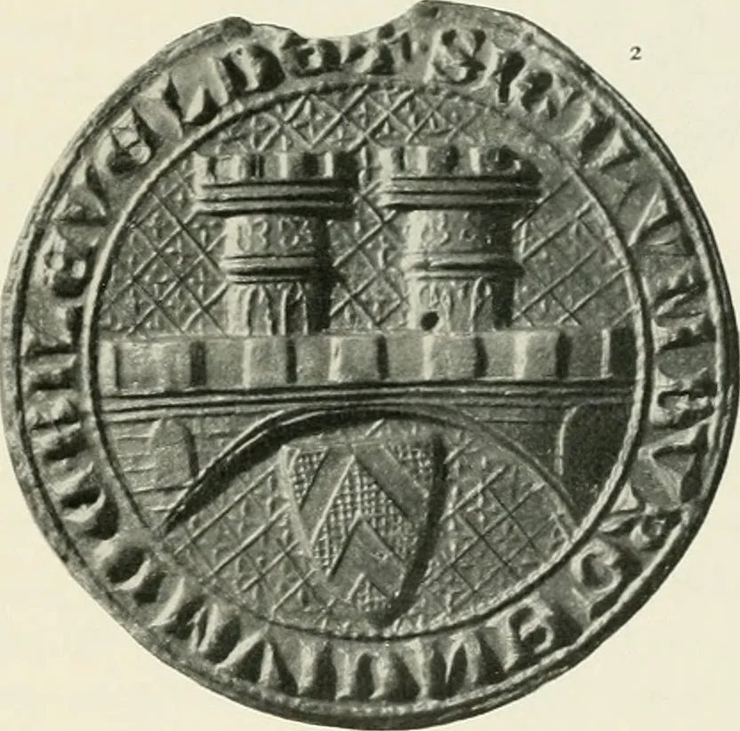 An illustration from Bau- und Kunstdenkmäler von Westfalen. Im Auftrage des Provinzial-Verbandes der Provinz Westfalen, 1897, leaf 22