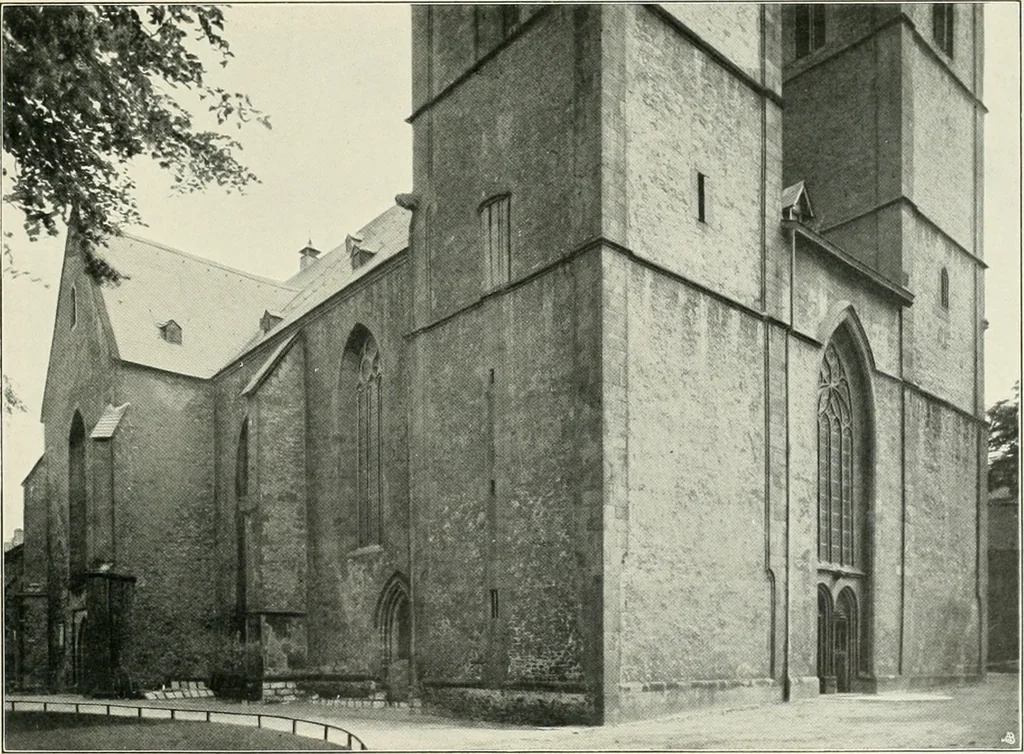 An illustration from Bau- und Kunstdenkmäler von Westfalen. Im Auftrage des Provinzial-Verbandes der Provinz Westfalen, 1897, leaf 38