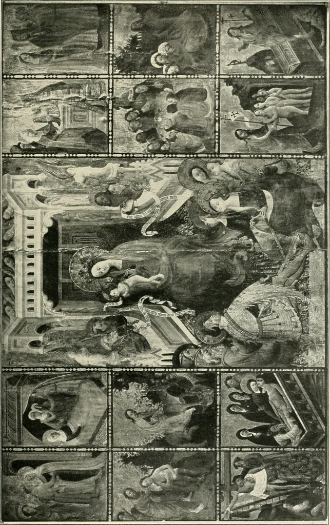 An illustration from Bau- und Kunstdenkmäler von Westfalen. Im Auftrage des Provinzial-Verbandes der Provinz Westfalen, 1897, leaf 50