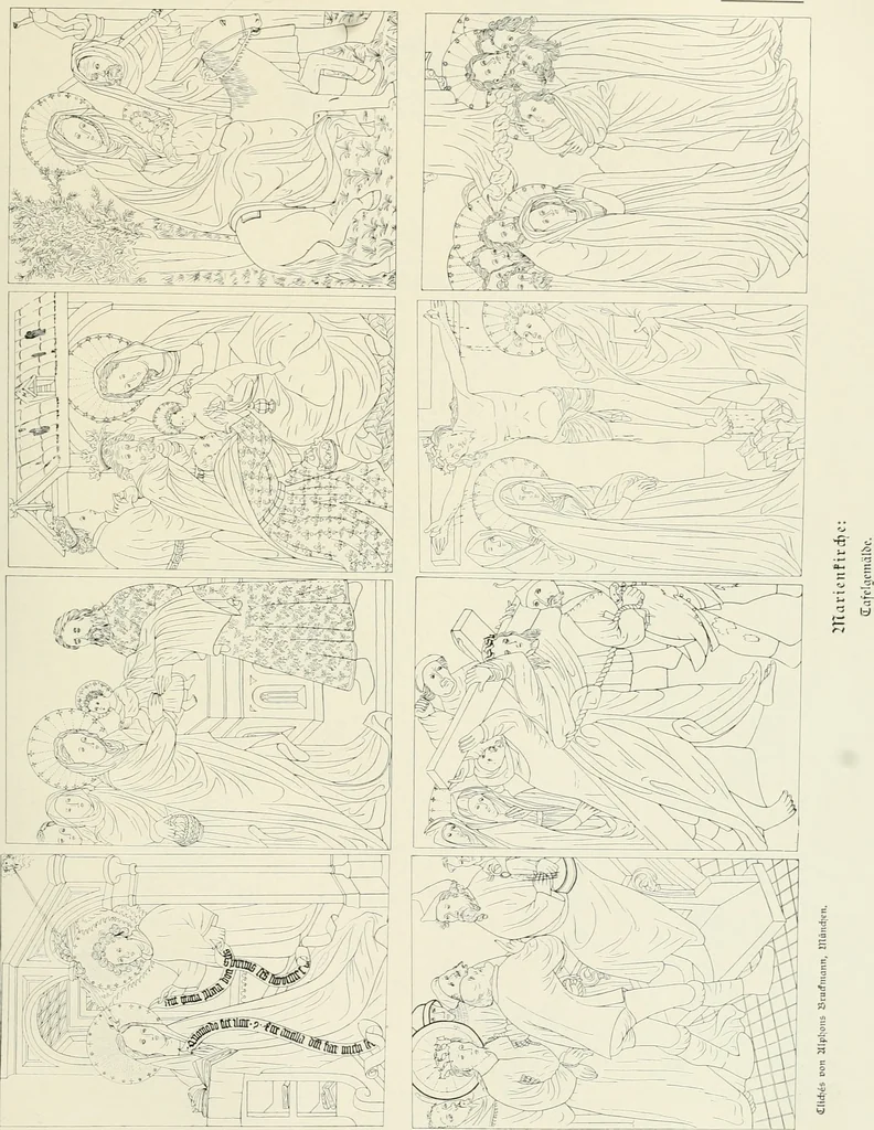 An illustration from Bau- und Kunstdenkmäler von Westfalen. Im Auftrage des Provinzial-Verbandes der Provinz Westfalen, 1897, leaf 52
