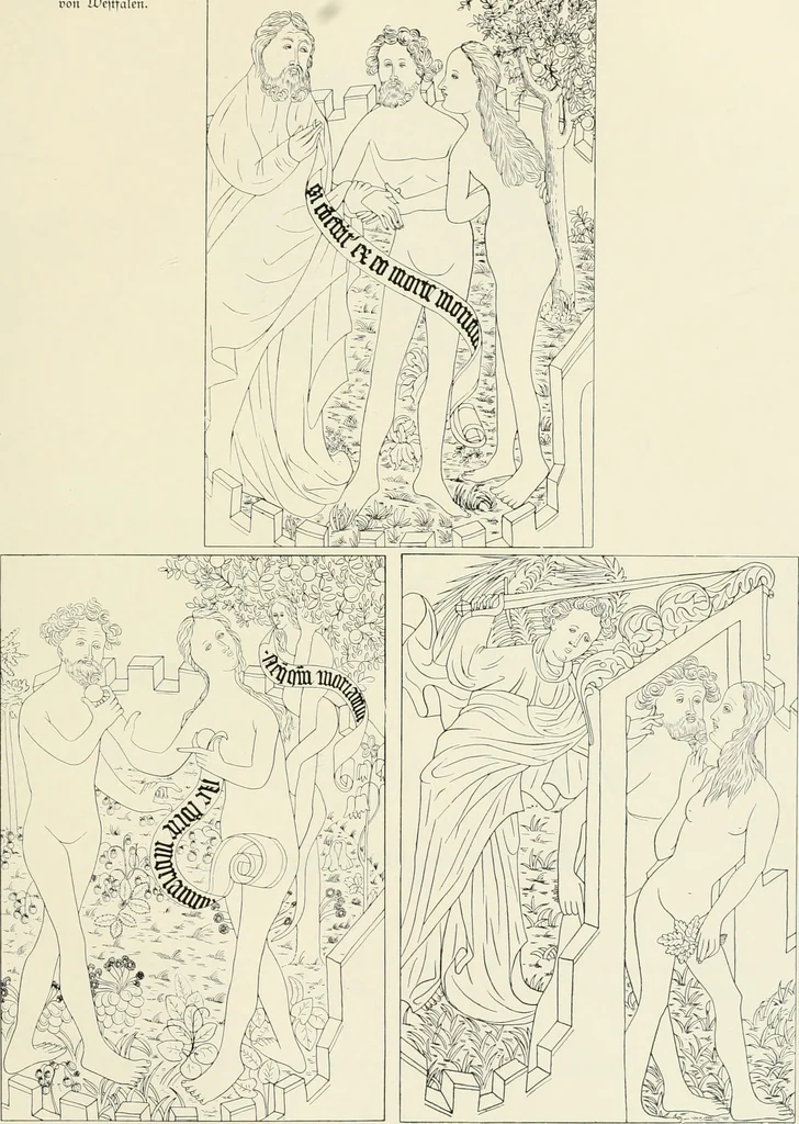 An illustration from Bau- und Kunstdenkmäler von Westfalen. Im Auftrage des Provinzial-Verbandes der Provinz Westfalen, 1897, leaf 54