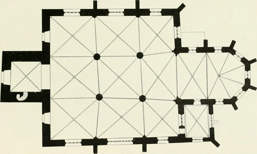 An illustration from Bau- und Kunstdenkmäler von Westfalen. Im Auftrage des Provinzial-Verbandes der Provinz Westfalen, 1897, leaf 56