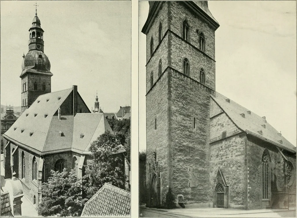 An illustration from Bau- und Kunstdenkmäler von Westfalen. Im Auftrage des Provinzial-Verbandes der Provinz Westfalen, 1897, leaf 60