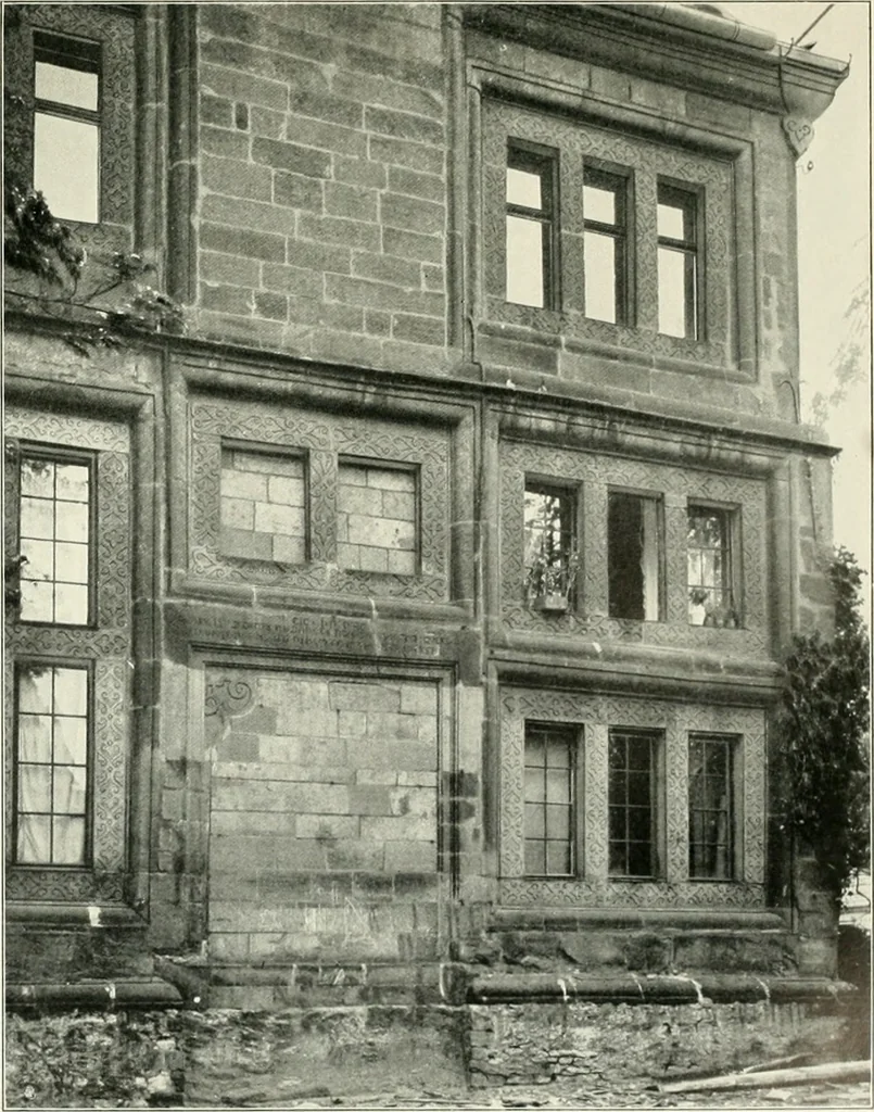 An illustration from Bau- und Kunstdenkmäler von Westfalen. Im Auftrage des Provinzial-Verbandes der Provinz Westfalen, 1897, leaf 84