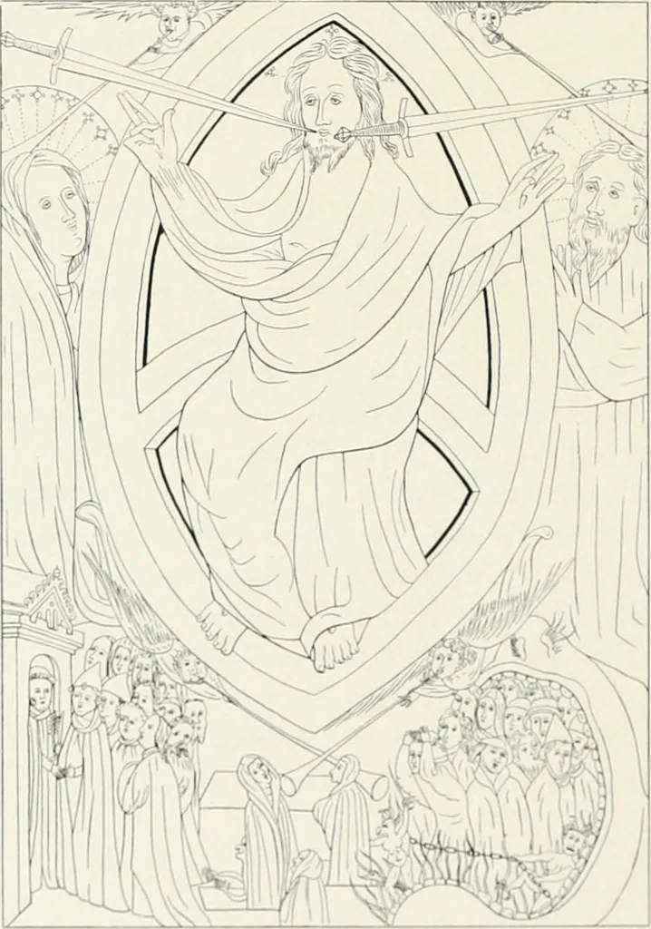 An illustration from Bau- und Kunstdenkmäler von Westfalen. Im Auftrage des Provinzial-Verbandes der Provinz Westfalen, 1897, leaf 91
