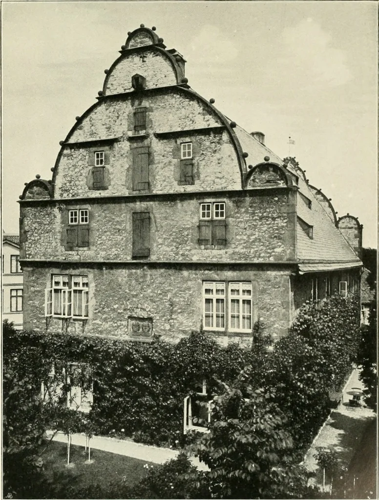 An illustration from Bau- und Kunstdenkmäler von Westfalen. Im Auftrage des Provinzial-Verbandes der Provinz Westfalen, 1897, leaf 94