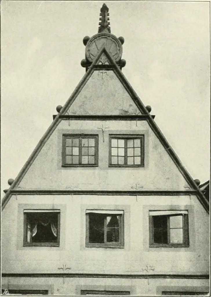 An illustration from Bau- und Kunstdenkmäler von Westfalen. Im Auftrage des Provinzial-Verbandes der Provinz Westfalen, 1897, leaf 96