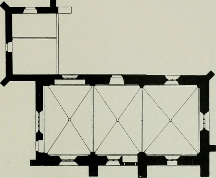 An illustration from Bau- und Kunstdenkmäler von Westfalen. Im Auftrage des Provinzial-Verbandes der Provinz Westfalen, 1897, leaf 106