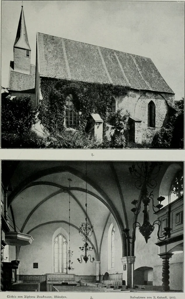 An illustration from Bau- und Kunstdenkmäler von Westfalen. Im Auftrage des Provinzial-Verbandes der Provinz Westfalen, 1897, leaf 110