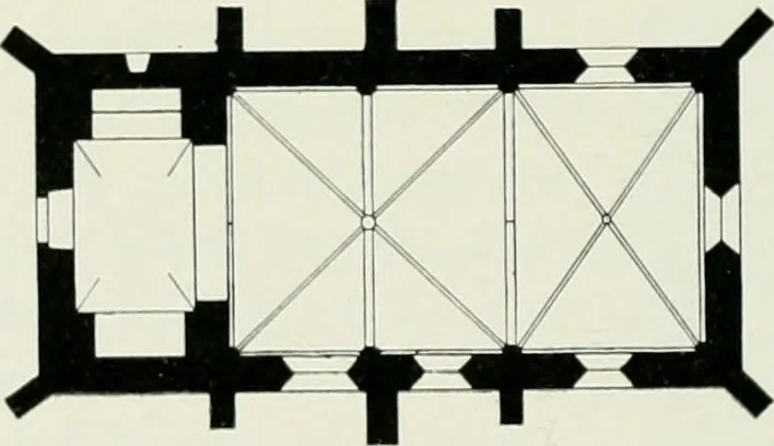 An illustration from Bau- und Kunstdenkmäler von Westfalen. Im Auftrage des Provinzial-Verbandes der Provinz Westfalen, 1897, leaf 131