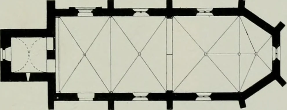 An illustration from Bau- und Kunstdenkmäler von Westfalen. Im Auftrage des Provinzial-Verbandes der Provinz Westfalen, 1897, leaf 136
