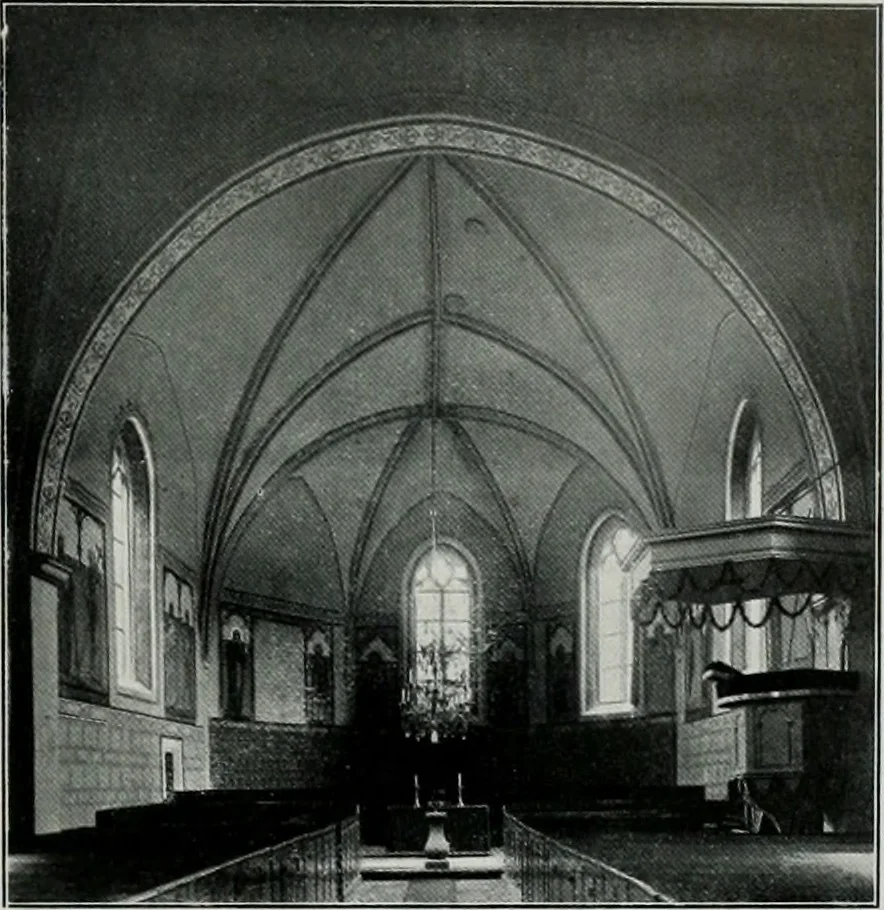 An illustration from Bau- und Kunstdenkmäler von Westfalen. Im Auftrage des Provinzial-Verbandes der Provinz Westfalen, 1897, leaf 138