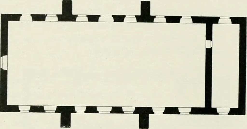 An illustration from Bau- und Kunstdenkmäler von Westfalen. Im Auftrage des Provinzial-Verbandes der Provinz Westfalen, 1897, leaf 143
