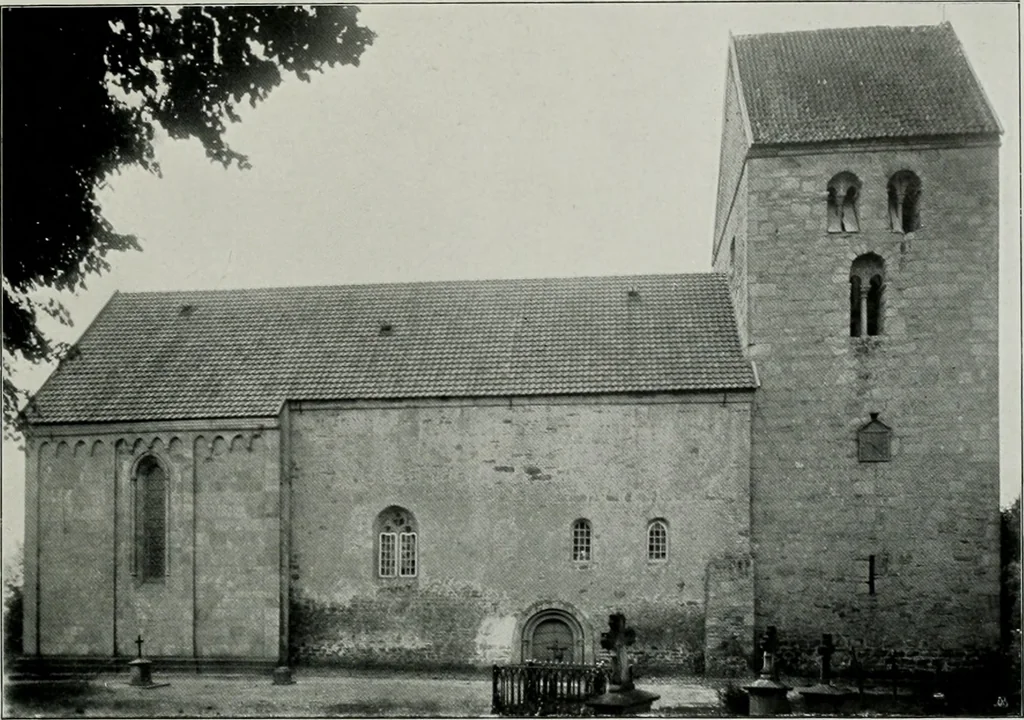 An illustration from Bau- und Kunstdenkmäler von Westfalen. Im Auftrage des Provinzial-Verbandes der Provinz Westfalen, 1897, leaf 146