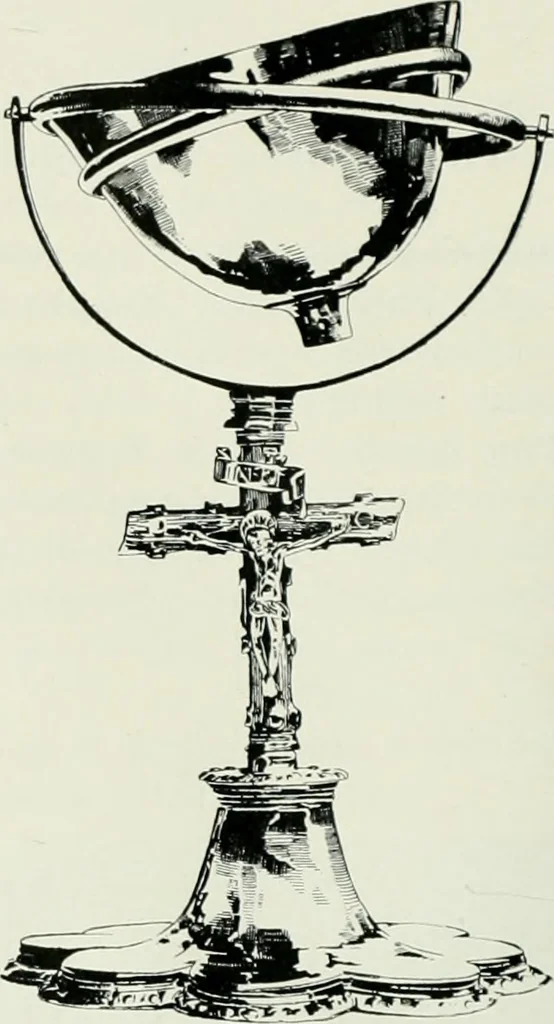 An illustration from Bau- und Kunstdenkmäler von Westfalen. Im Auftrage des Provinzial-Verbandes der Provinz Westfalen, 1897, leaf 155