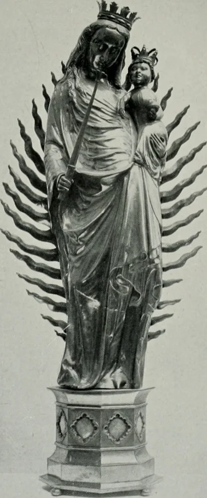 An illustration from Bau- und Kunstdenkmäler von Westfalen. Im Auftrage des Provinzial-Verbandes der Provinz Westfalen, 1897, leaf 156