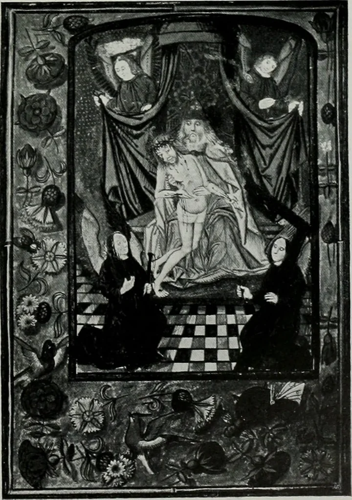 An illustration from Bau- und Kunstdenkmäler von Westfalen. Im Auftrage des Provinzial-Verbandes der Provinz Westfalen, 1897, leaf 158