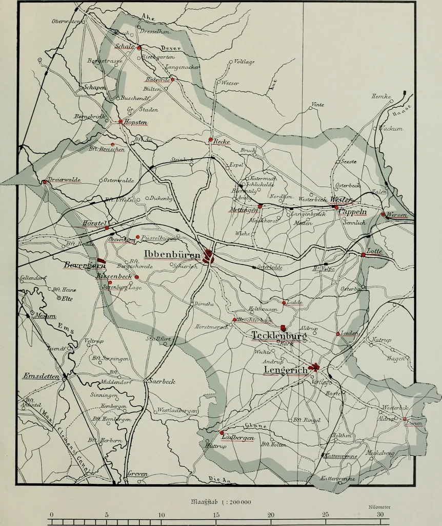 An illustration from Bau- und Kunstdenkmäler von Westfalen. Im Auftrage des Provinzial-Verbandes der Provinz Westfalen, 1897, leaf 16
