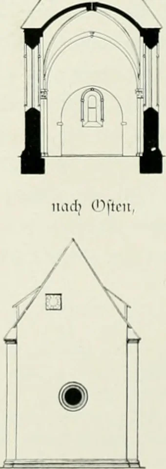 An illustration from Bau- und Kunstdenkmäler von Westfalen. Im Auftrage des Provinzial-Verbandes der Provinz Westfalen, 1897, leaf 163