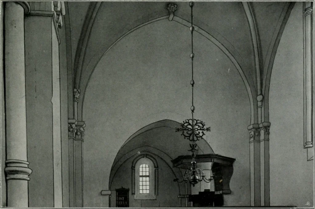 An illustration from Bau- und Kunstdenkmäler von Westfalen. Im Auftrage des Provinzial-Verbandes der Provinz Westfalen, 1897, leaf 170