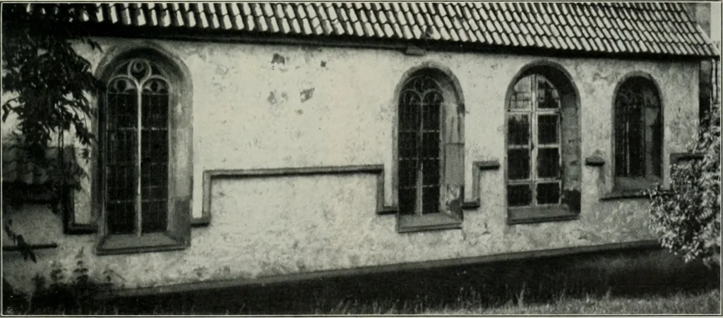 An illustration from Bau- und Kunstdenkmäler von Westfalen. Im Auftrage des Provinzial-Verbandes der Provinz Westfalen, 1897, leaf 174
