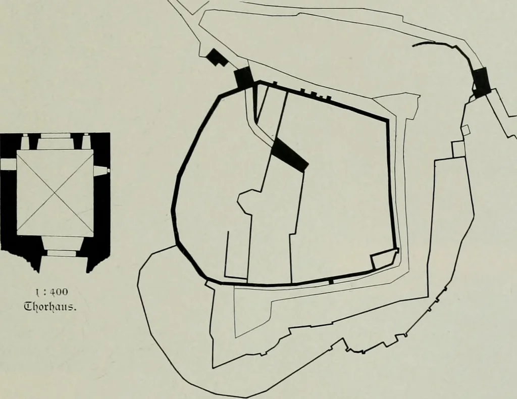 An illustration from Bau- und Kunstdenkmäler von Westfalen. Im Auftrage des Provinzial-Verbandes der Provinz Westfalen, 1897, leaf 176