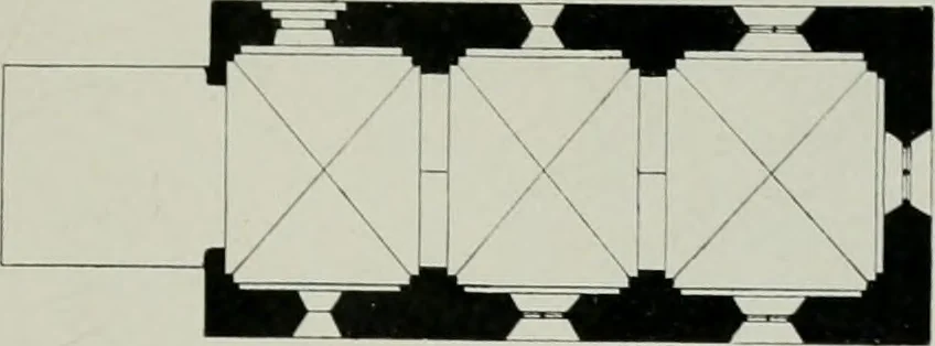An illustration from Bau- und Kunstdenkmäler von Westfalen. Im Auftrage des Provinzial-Verbandes der Provinz Westfalen, 1897, leaf 184