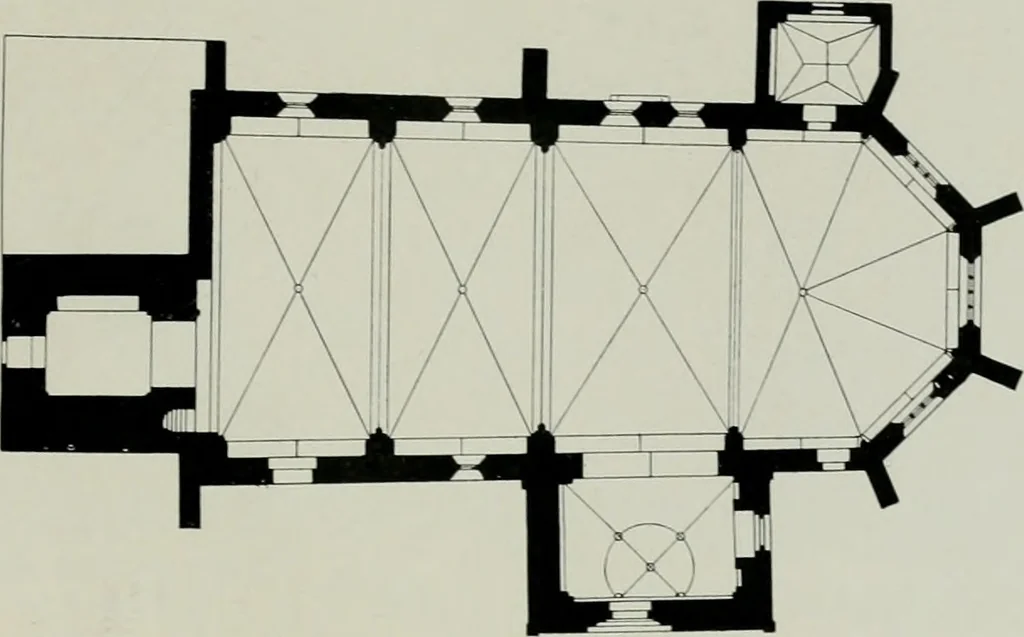An illustration from Bau- und Kunstdenkmäler von Westfalen. Im Auftrage des Provinzial-Verbandes der Provinz Westfalen, 1897, leaf 192