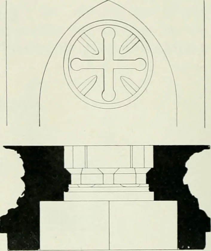 An illustration from Bau- und Kunstdenkmäler von Westfalen. Im Auftrage des Provinzial-Verbandes der Provinz Westfalen, 1897, leaf 193