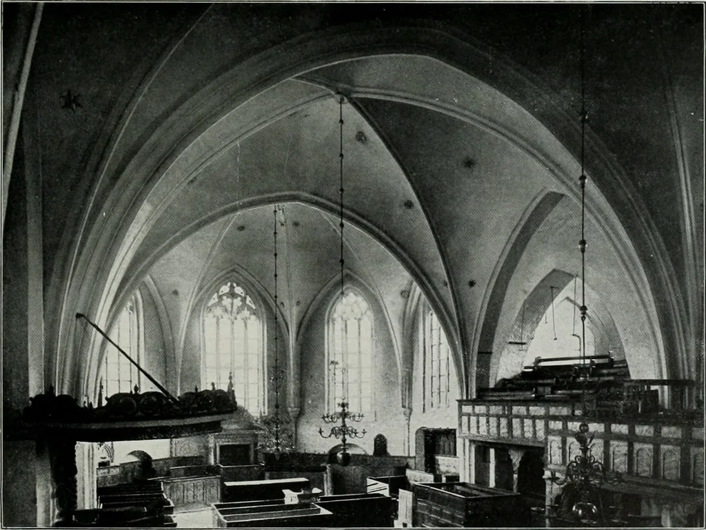 An illustration from Bau- und Kunstdenkmäler von Westfalen. Im Auftrage des Provinzial-Verbandes der Provinz Westfalen, 1897, leaf 198