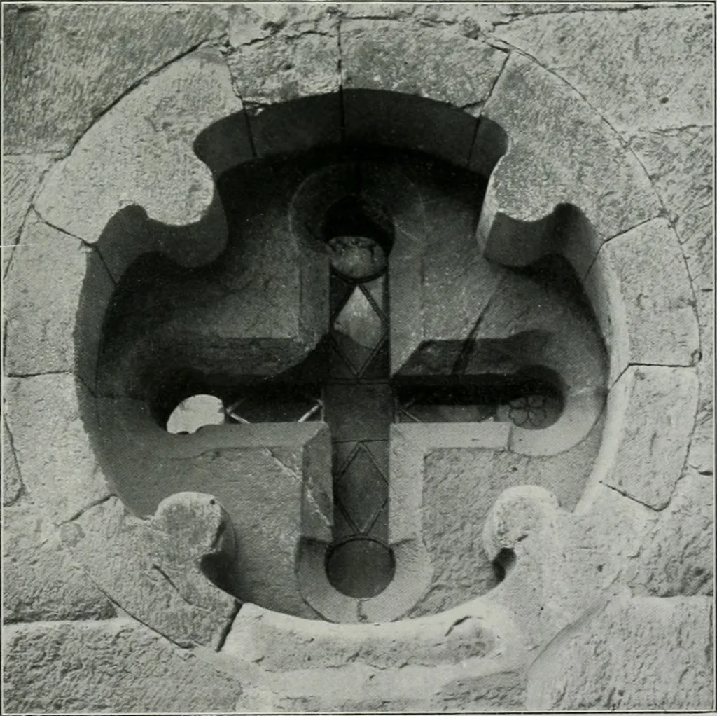 An illustration from Bau- und Kunstdenkmäler von Westfalen. Im Auftrage des Provinzial-Verbandes der Provinz Westfalen, 1897, leaf 202