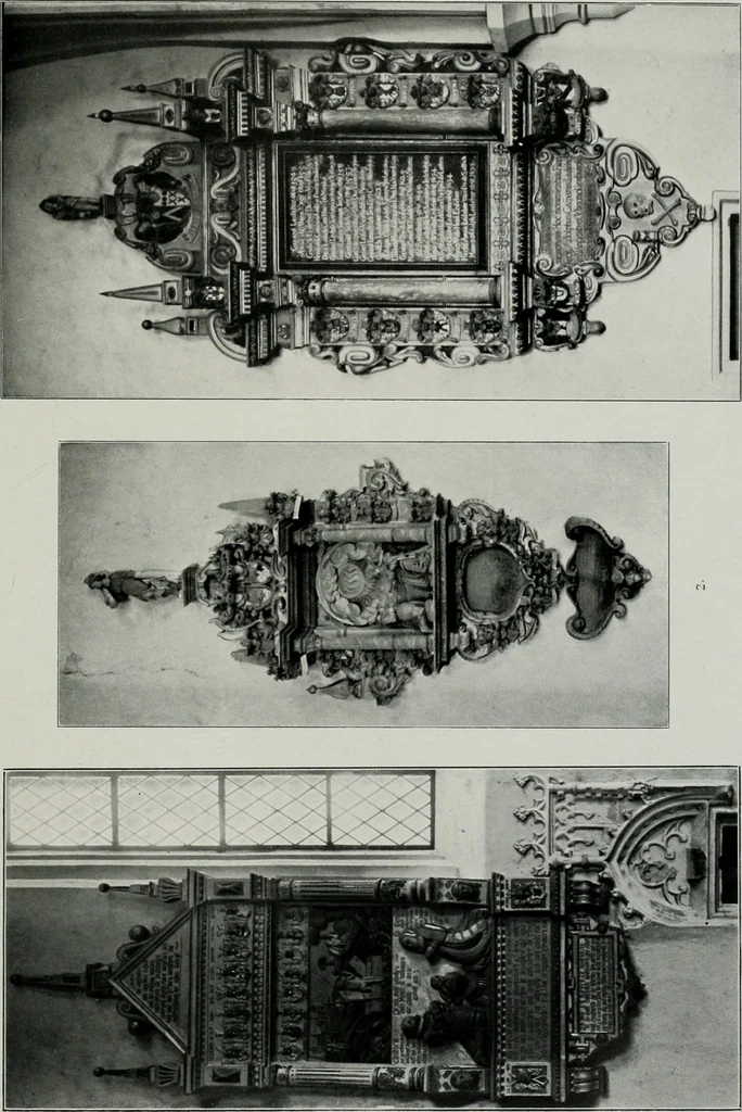 An illustration from Bau- und Kunstdenkmäler von Westfalen. Im Auftrage des Provinzial-Verbandes der Provinz Westfalen, 1897, leaf 204