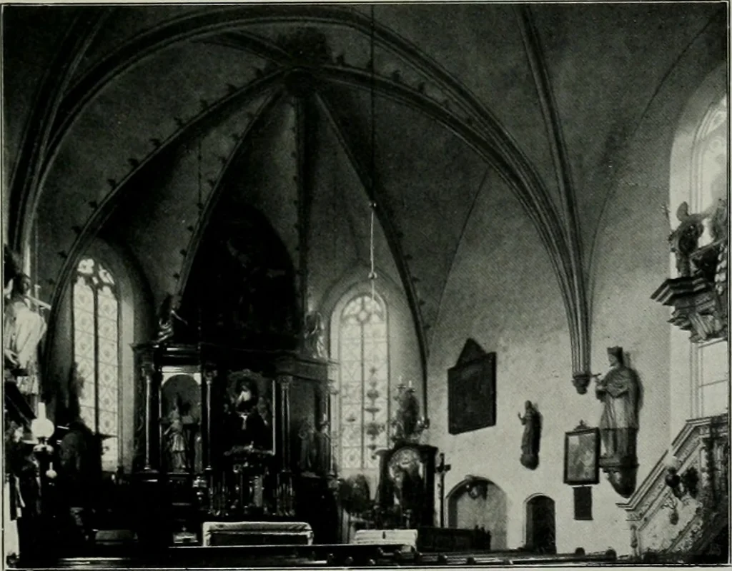 An illustration from Bau- und Kunstdenkmäler von Westfalen. Im Auftrage des Provinzial-Verbandes der Provinz Westfalen, 1897, leaf 42