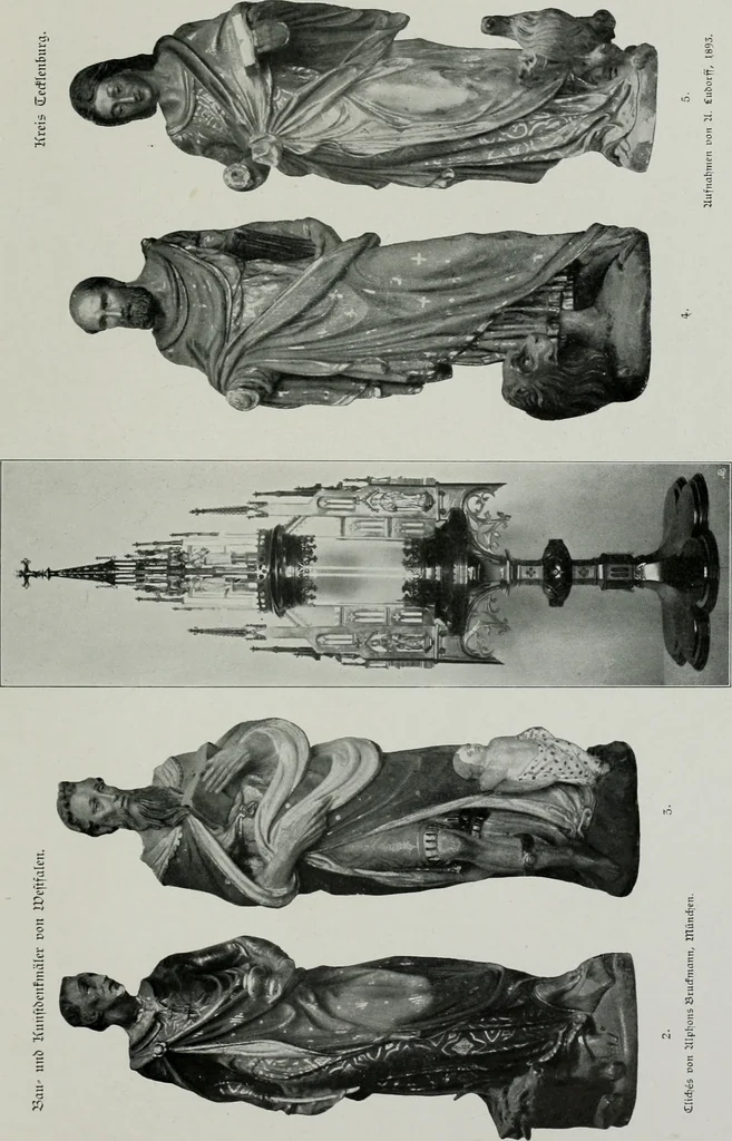 An illustration from Bau- und Kunstdenkmäler von Westfalen. Im Auftrage des Provinzial-Verbandes der Provinz Westfalen, 1897, leaf 50