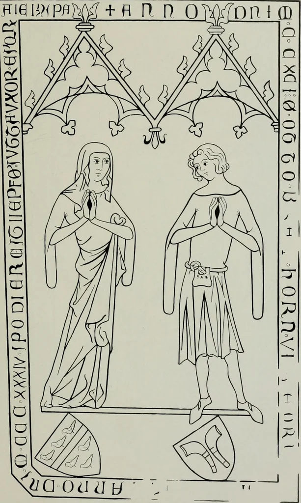 An illustration from Bau- und Kunstdenkmäler von Westfalen. Im Auftrage des Provinzial-Verbandes der Provinz Westfalen, 1897, leaf 64