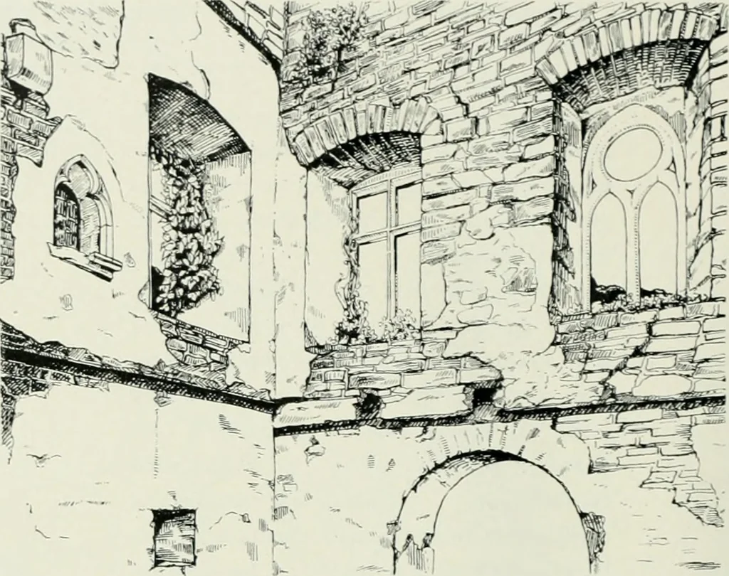 An illustration from Bau- und Kunstdenkmäler von Westfalen. Im Auftrage des Provinzial-Verbandes der Provinz Westfalen, 1897, leaf 67