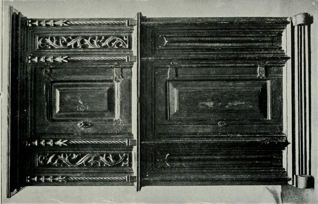 An illustration from Bau- und Kunstdenkmäler von Westfalen. Im Auftrage des Provinzial-Verbandes der Provinz Westfalen, 1897, leaf 74