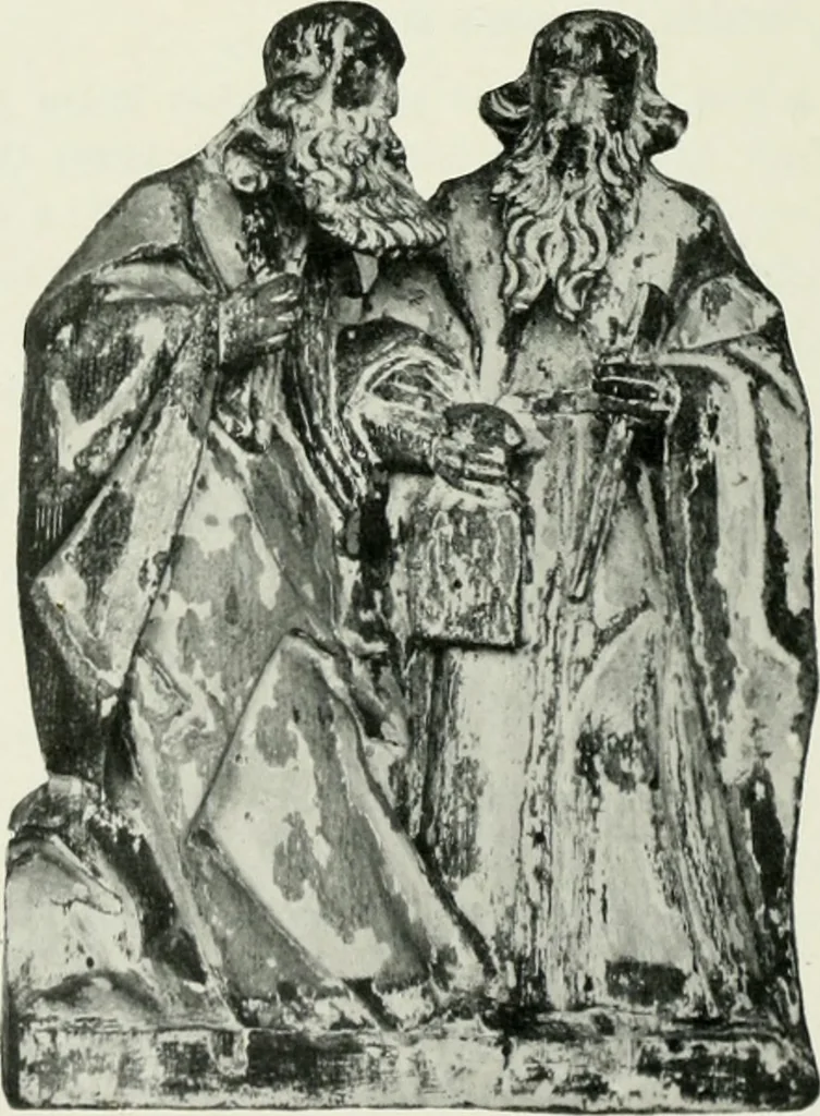 An illustration from Bau- und Kunstdenkmäler von Westfalen. Im Auftrage des Provinzial-Verbandes der Provinz Westfalen, 1897, leaf 79