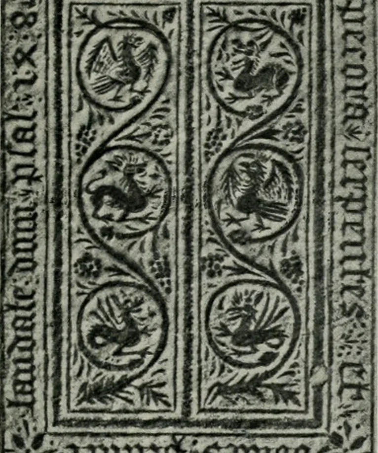 An illustration from Bau- und Kunstdenkmäler von Westfalen. Im Auftrage des Provinzial-Verbandes der Provinz Westfalen, 1897, leaf 8