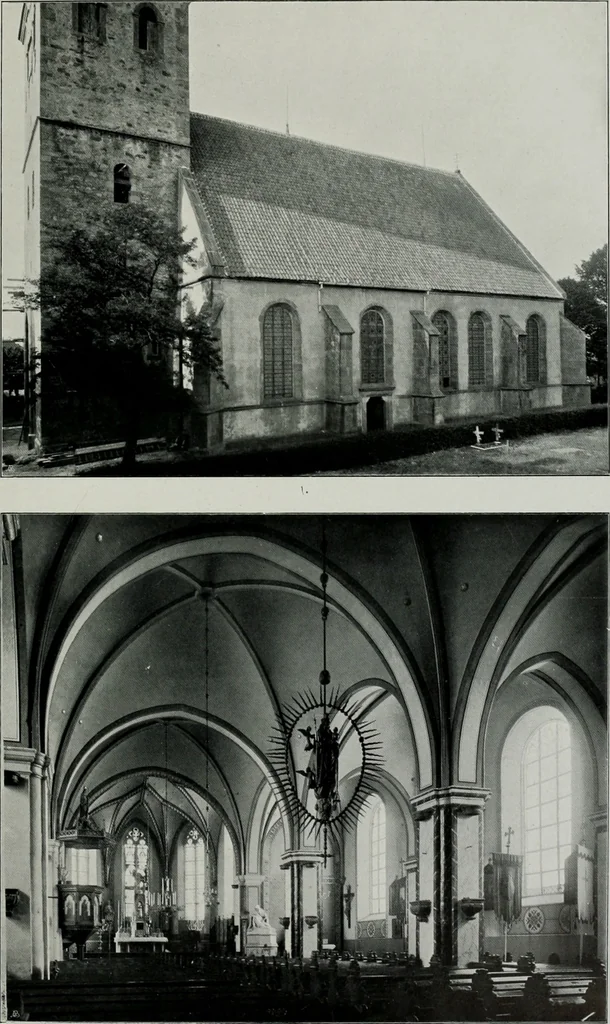 An illustration from Bau- und Kunstdenkmäler von Westfalen. Im Auftrage des Provinzial-Verbandes der Provinz Westfalen, 1897, leaf 82