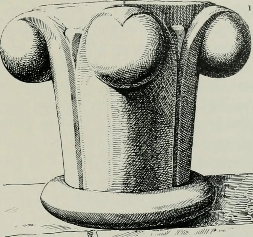 An illustration from Bau- und Kunstdenkmäler von Westfalen. Im Auftrage des Provinzial-Verbandes der Provinz Westfalen, 1897, leaf 84