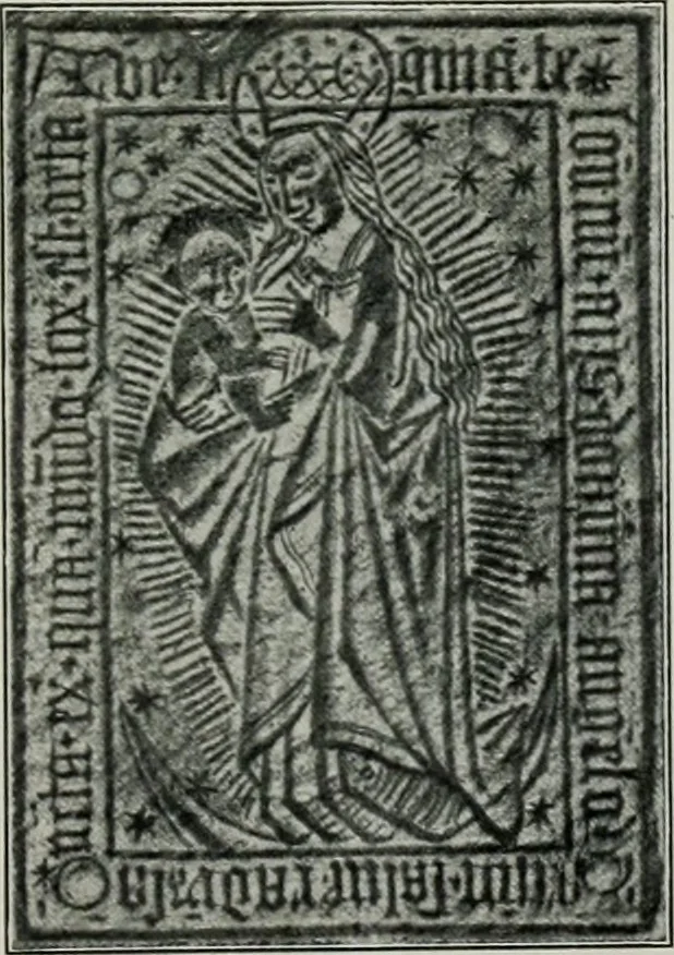 An illustration from Bau- und Kunstdenkmäler von Westfalen. Im Auftrage des Provinzial-Verbandes der Provinz Westfalen, 1897, leaf 88
