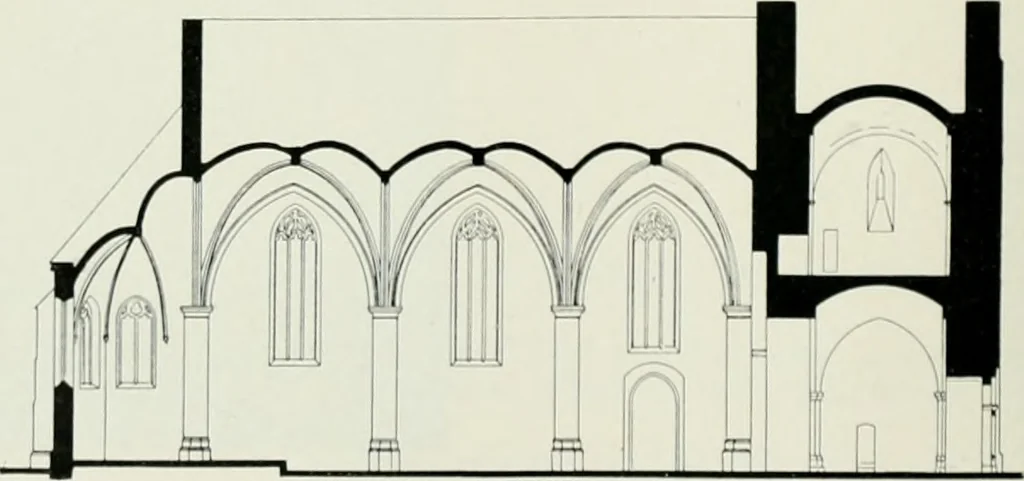 An illustration from Bau- und Kunstdenkmäler von Westfalen. Im Auftrage des Provinzial-Verbandes der Provinz Westfalen, 1897, leaf 89