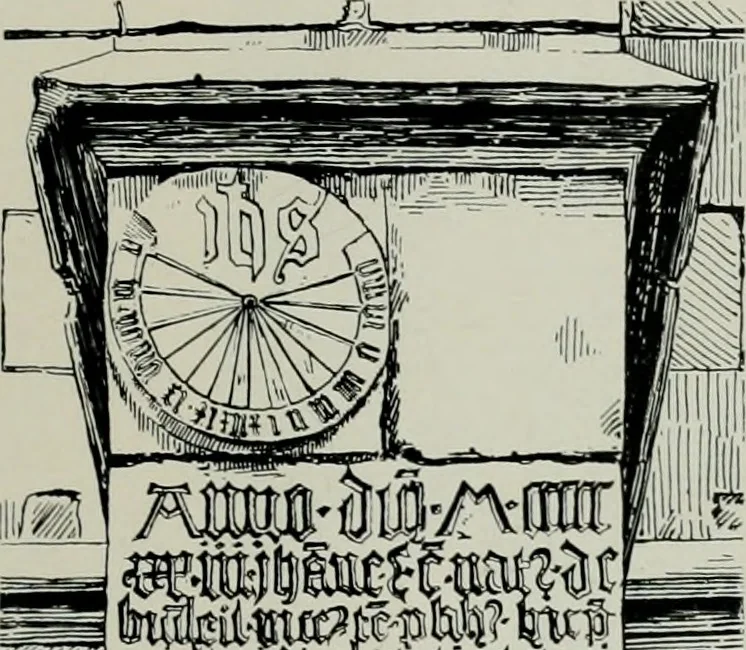 An illustration from Bau- und Kunstdenkmäler von Westfalen. Im Auftrage des Provinzial-Verbandes der Provinz Westfalen, 1897, leaf 90