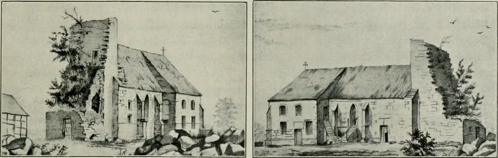 An illustration from Bau- und Kunstdenkmäler von Westfalen. Im Auftrage des Provinzial-Verbandes der Provinz Westfalen, 1897, leaf 96