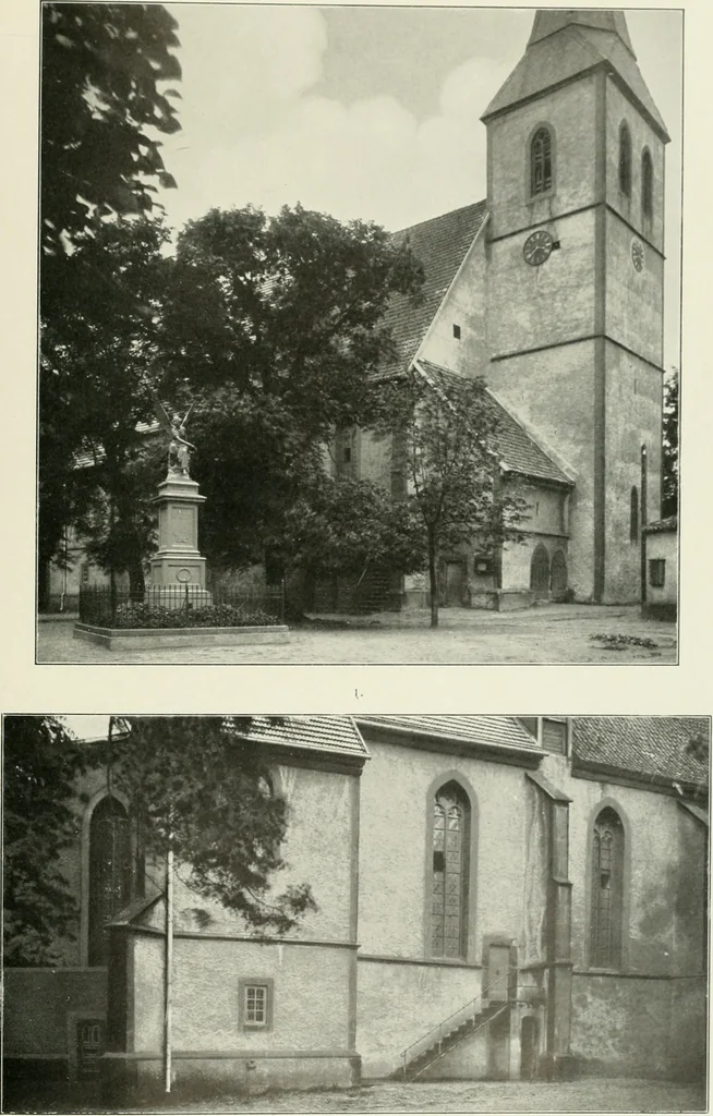 An illustration from Bau- und Kunstdenkmäler von Westfalen. Im Auftrage des Provinzial-Verbandes der Provinz Westfalen, 1897, leaf 130