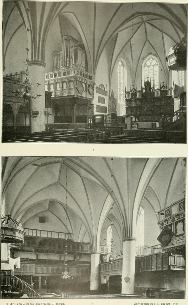 An illustration from Bau- und Kunstdenkmäler von Westfalen. Im Auftrage des Provinzial-Verbandes der Provinz Westfalen, 1897, leaf 132