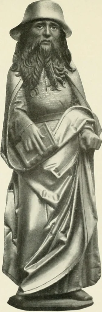 An illustration from Bau- und Kunstdenkmäler von Westfalen. Im Auftrage des Provinzial-Verbandes der Provinz Westfalen, 1897, leaf 134
