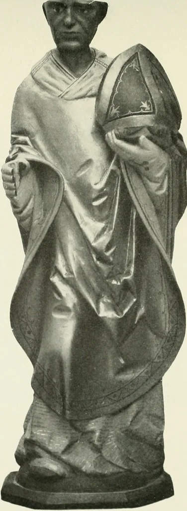 An illustration from Bau- und Kunstdenkmäler von Westfalen. Im Auftrage des Provinzial-Verbandes der Provinz Westfalen, 1897, leaf 134